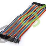 20cm 2.54mm 1pin Female to Male jumper wire Dupont cable