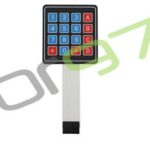 16 Key 4 x 4 Membrane Switch Keypad
