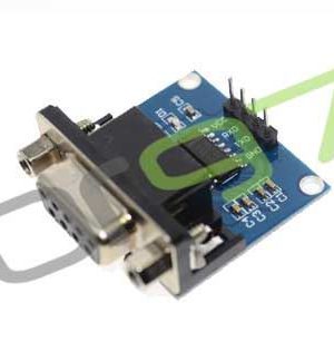 MAX3232 RS232 to TTL Serial Port Converter Module DB9 Connector MAX232 - Image 1