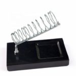 Portable-Detachable-Support-Station-Black-Metal-Base-Soldering-Iron-Stand-Holder-Used-with-Most-Pencil-Tip-Soldering-Irons Soldering Iron Stand Metal Small