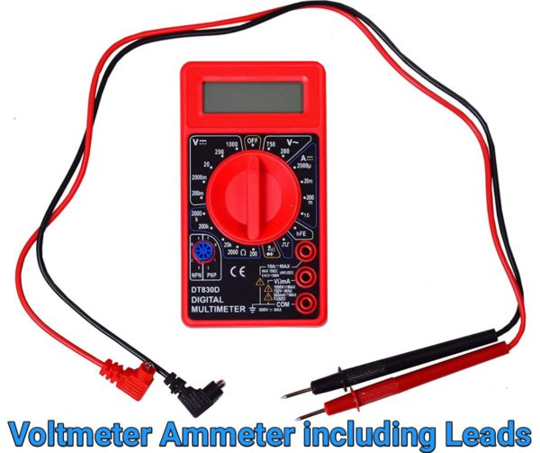 DT-830 LCD Digital Multimeter Electric Voltmeter Ammeter Tester AC/DC 750/1000V Amp Volt Ohm Portable Electric Multi Tester Tool TITAN