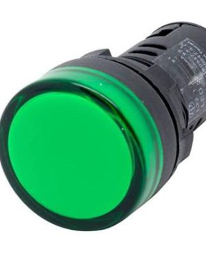 Panel LED Indicator Light 22mm Green Color